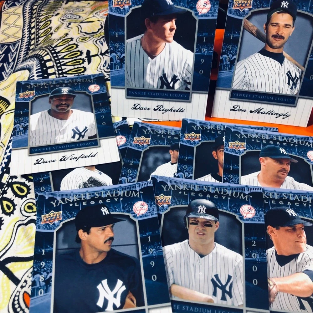 2008 Upper Deck Yankee Stadium Legacy baseball cards